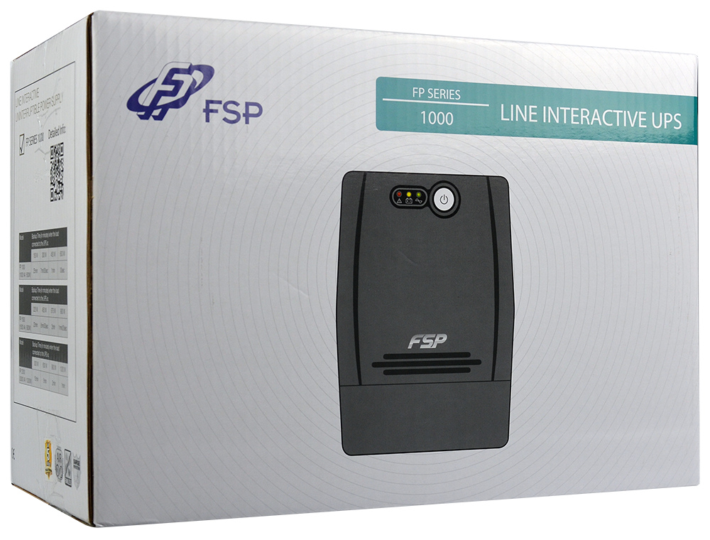 Obrázek FSP UPS FP 1000, 1000 VA / 600 W, line interactive