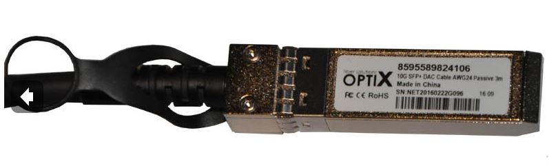 Obrázek 10G SFP+ DAC Cable AWG 24 Passive 3m Cisco komp.
