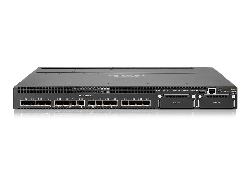 Aruba 3810M 16SFP+ 2-slot Swch