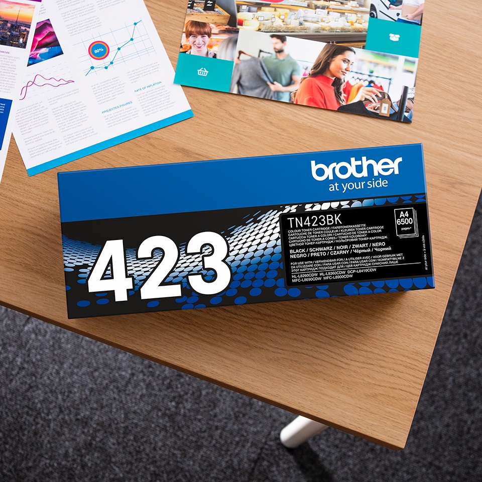 Obrázek Brother TN-423BK, toner black, 6 000 str.