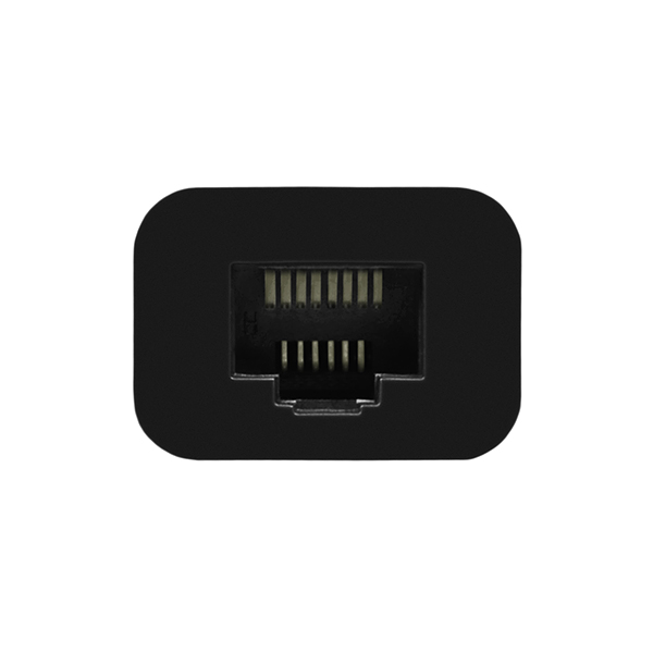 Obrázek AXAGON ADE-SRC, USB-C 3.2 Gen 1 - Gigabit Ethernet síťová karta, auto instal, černá