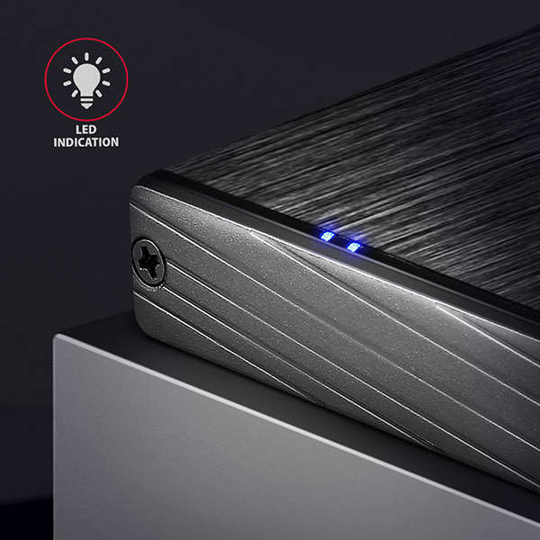 Obrázek AXAGON EE25-XA6, USB 3.2 Gen 1 - SATA 6G, 2.5" externí ALINE box