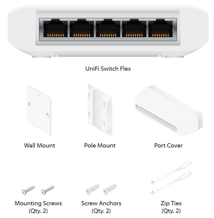 Obrázek Ubiquiti USW-FLEX - UniFi Switch Flex