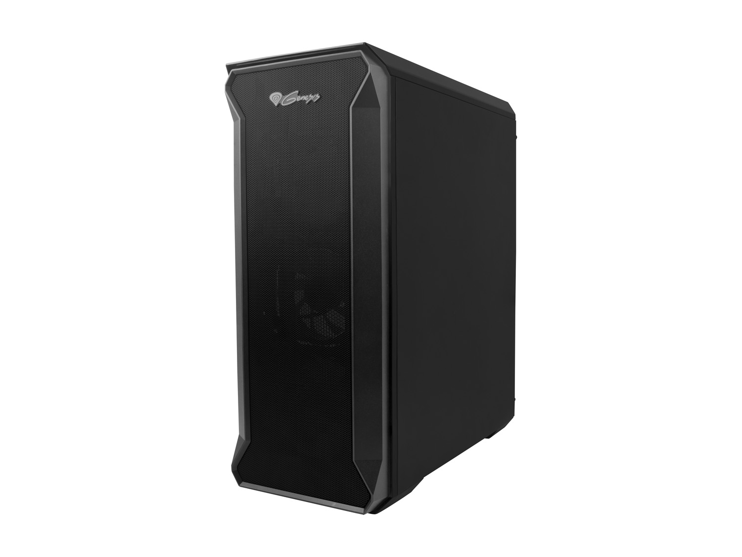 Obrázek Počítačová skříň Genesis IRID 505 V2/Midi Tower/Transpar./Černá