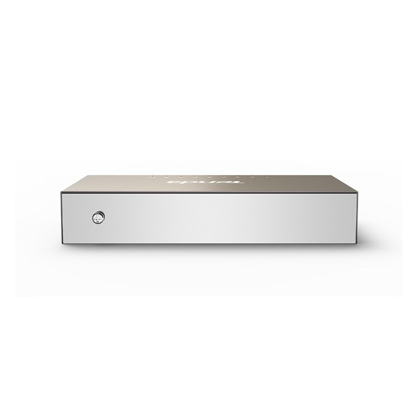 Obrázek Tenda TEG1008M 8-port Gigabit Switch, 8x 10/100/1000 Mb/s, Fanless, MAC 4K, napájení AC/DC, i na zeď