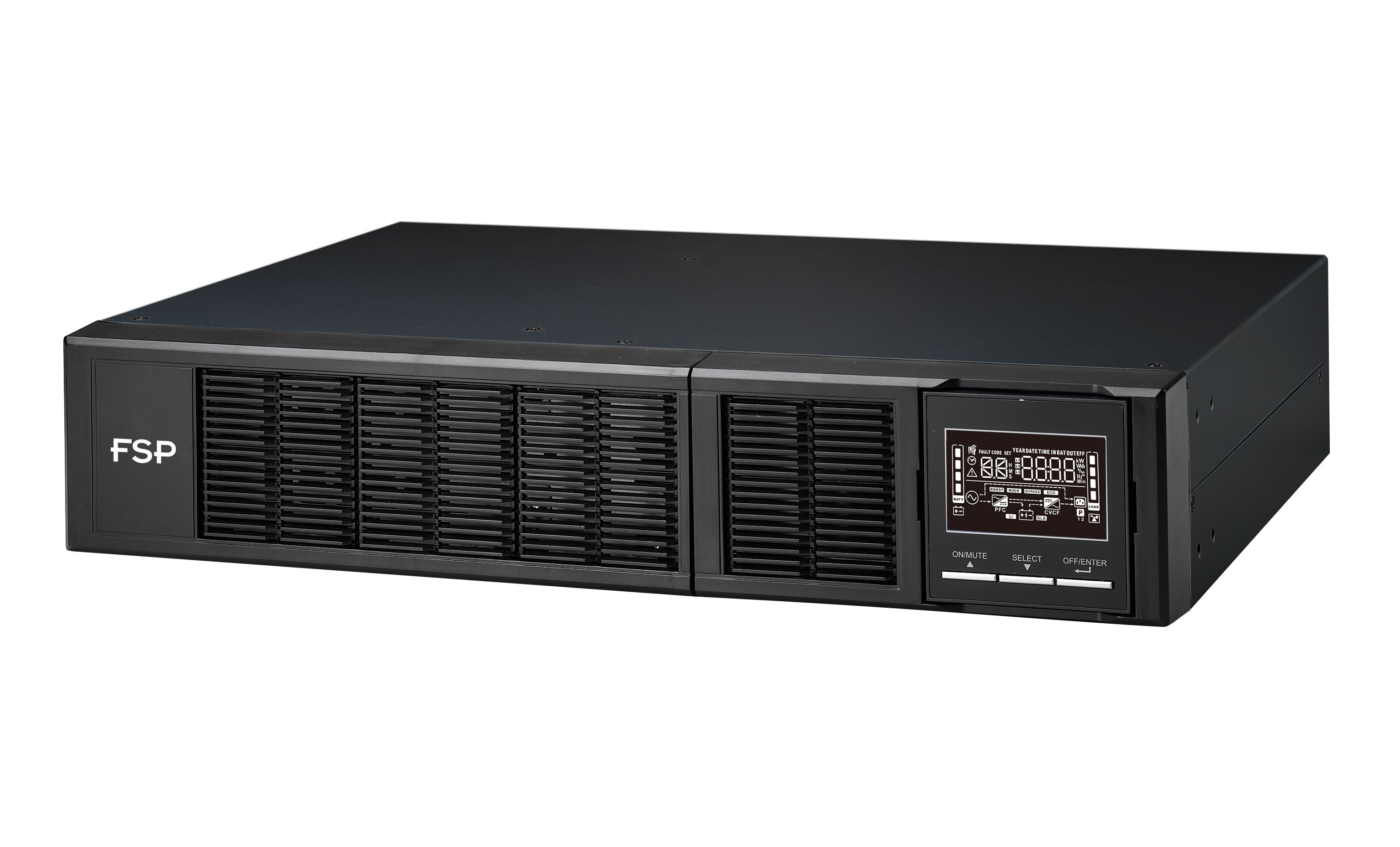 FSP UPS Clippers RT 1K 2U, 1000 VA/1000 W, online