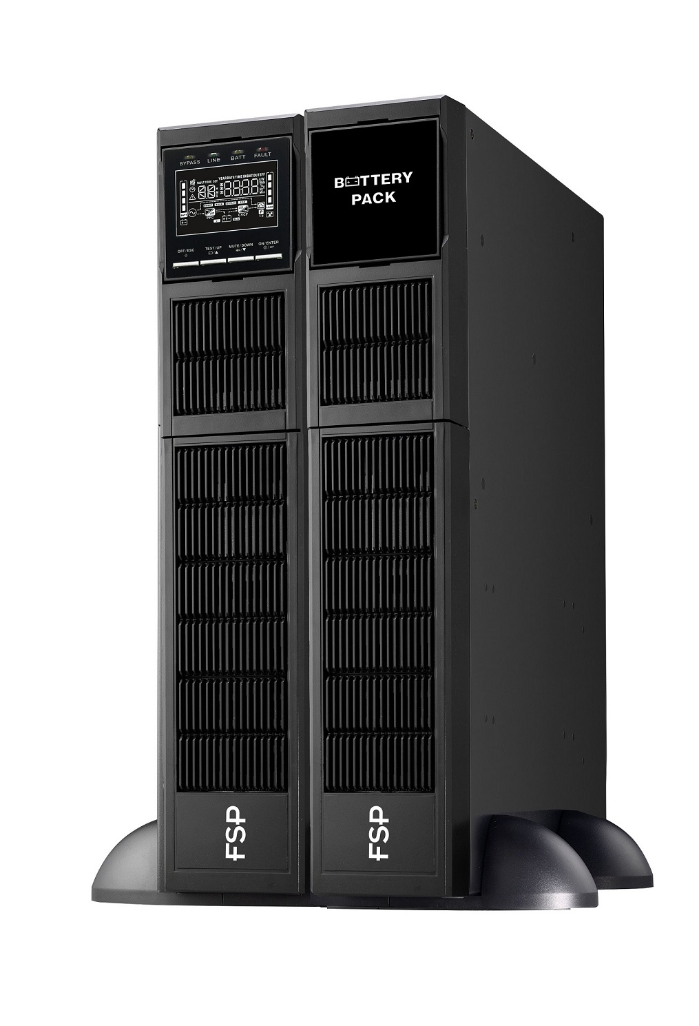 Obrázek FSP UPS Clippers RT 1K 2U, 1000 VA/1000 W, online