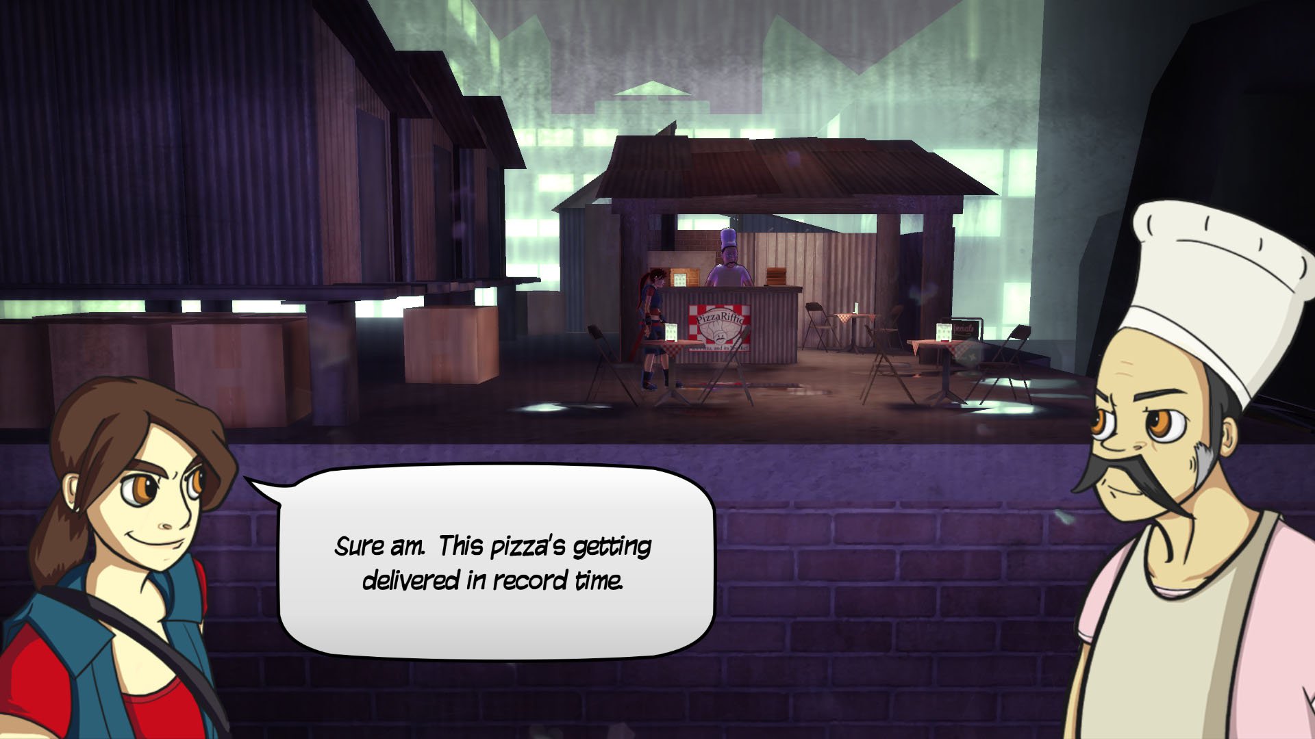 Obrázek ESD Ninja Pizza Girl