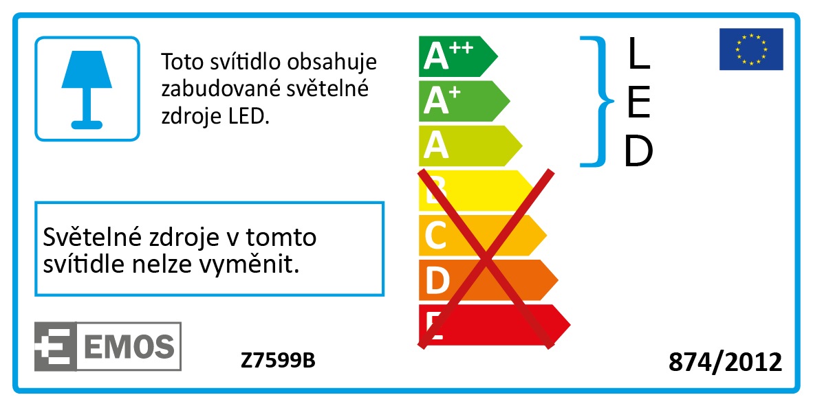 Obrázek LED STOLNÍ LAMPA EDDY ČERNÁ