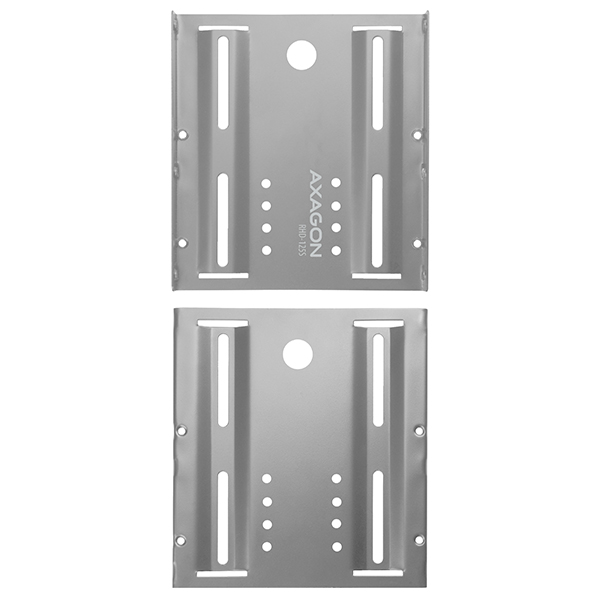 Obrázek AXAGON RHD-125S, kovový rámeček pro 1x 2.5" HDD/SSD do 3.5" pozice, šedý