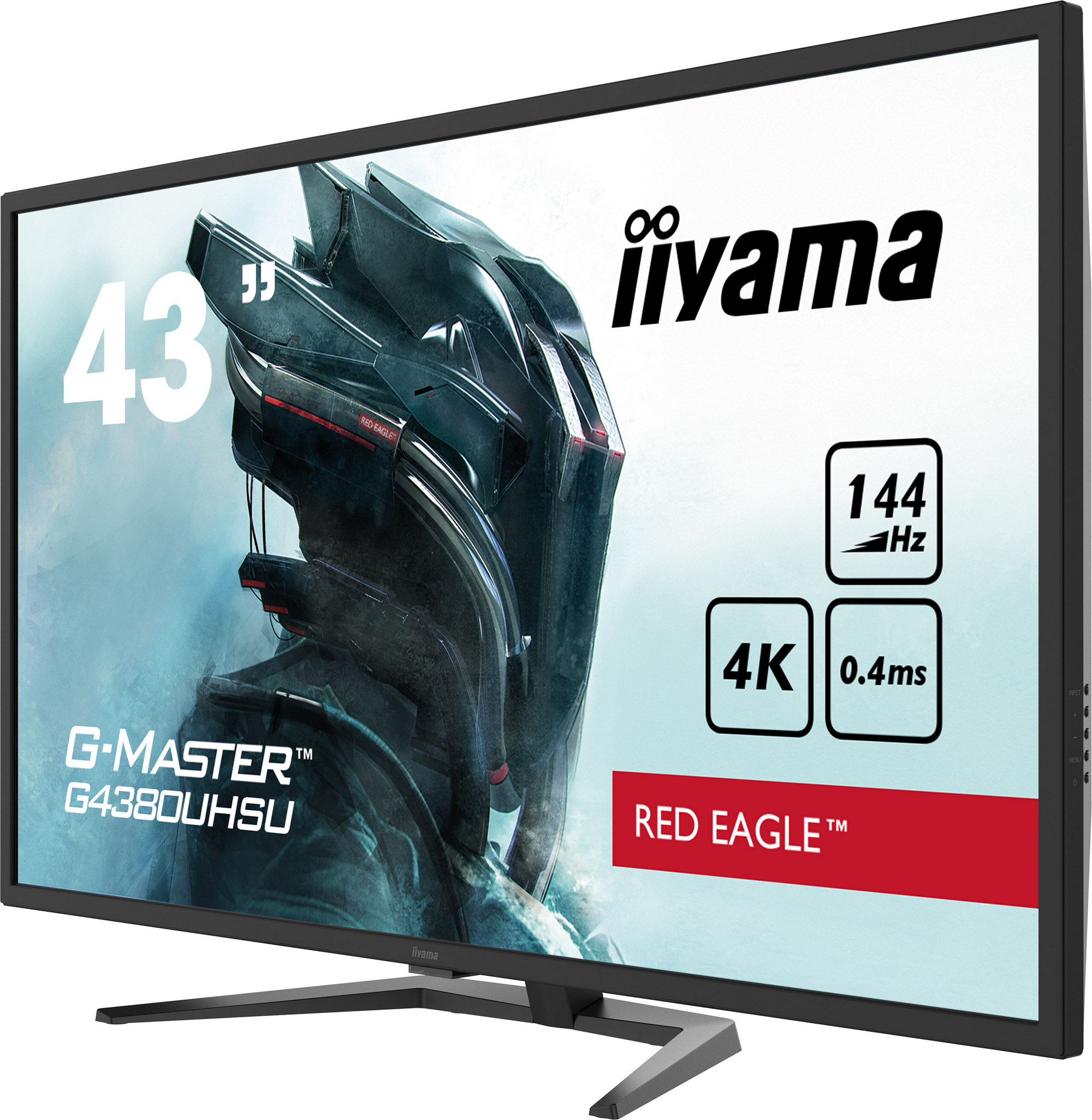 Obrázek iiyama G-Master/G4380UHSU-B1/42,5"/VA/4K UHD/144Hz/0,4ms/Black/3R