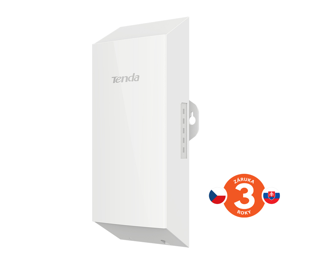 Obrázek Tenda O1 Outdoor CPE 2,4 GHz WiFi-N 300Mb/s, 8 dBi, IP65, pasivní PoE výhybka + adaptér