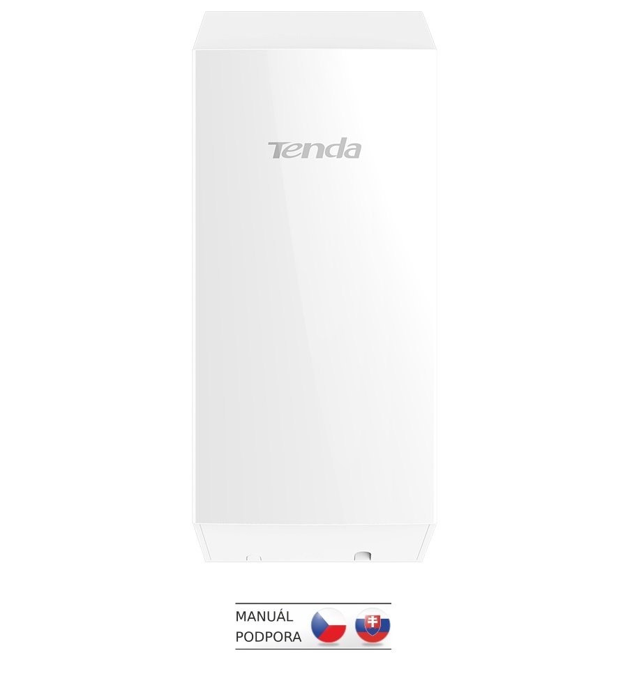 Obrázek Tenda O1 Outdoor CPE 2,4 GHz WiFi-N 300Mb/s, 8 dBi, IP65, pasivní PoE výhybka + adaptér