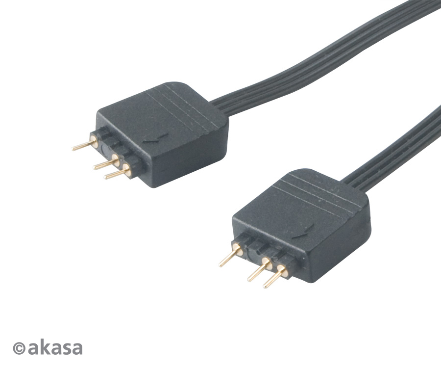 Obrázek AKASA - aRGB LED splitter, 3-pin 2 ks