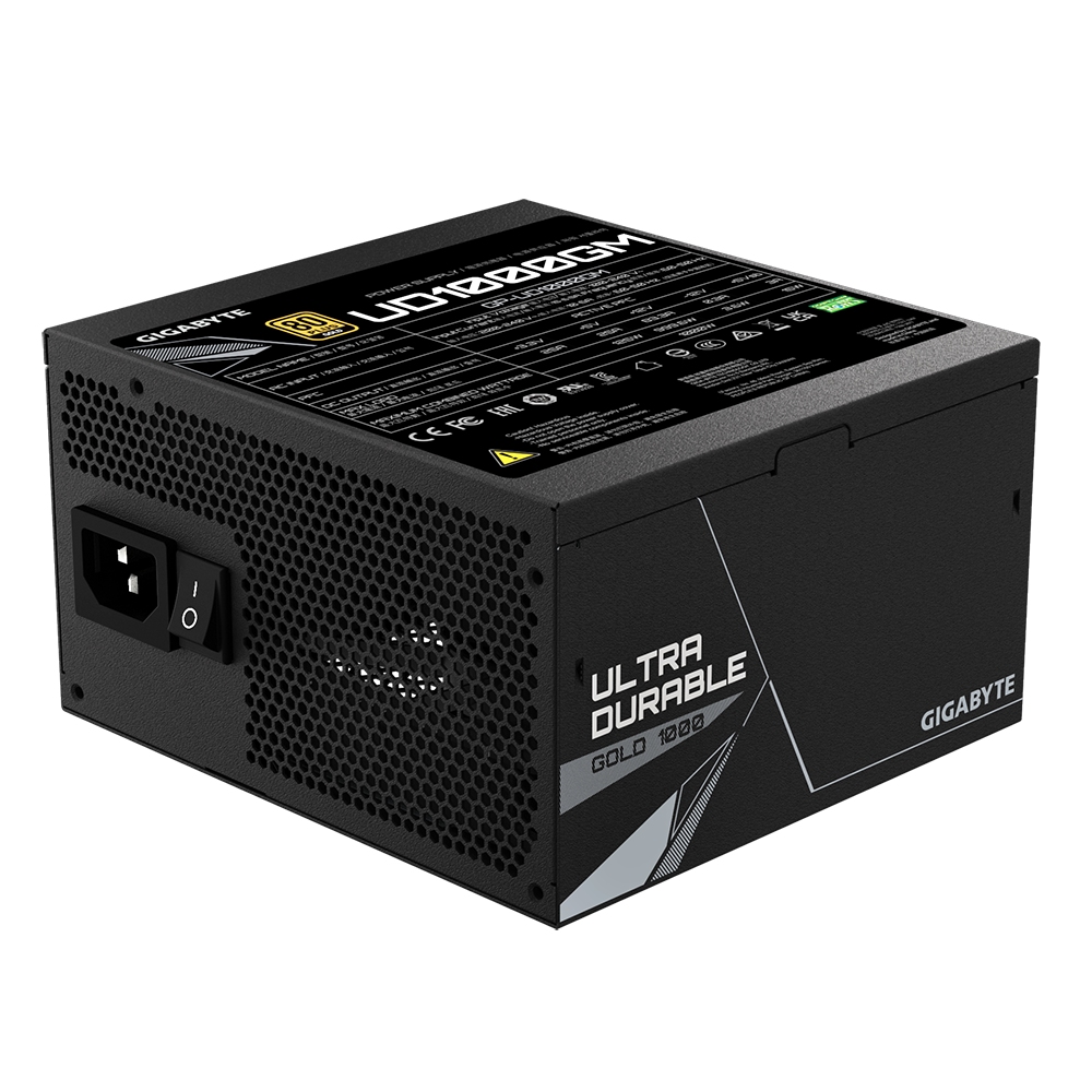 Obrázek GIGABYTE UD1000GM/1000W/ATX/80PLUS Gold/Modular/Retail