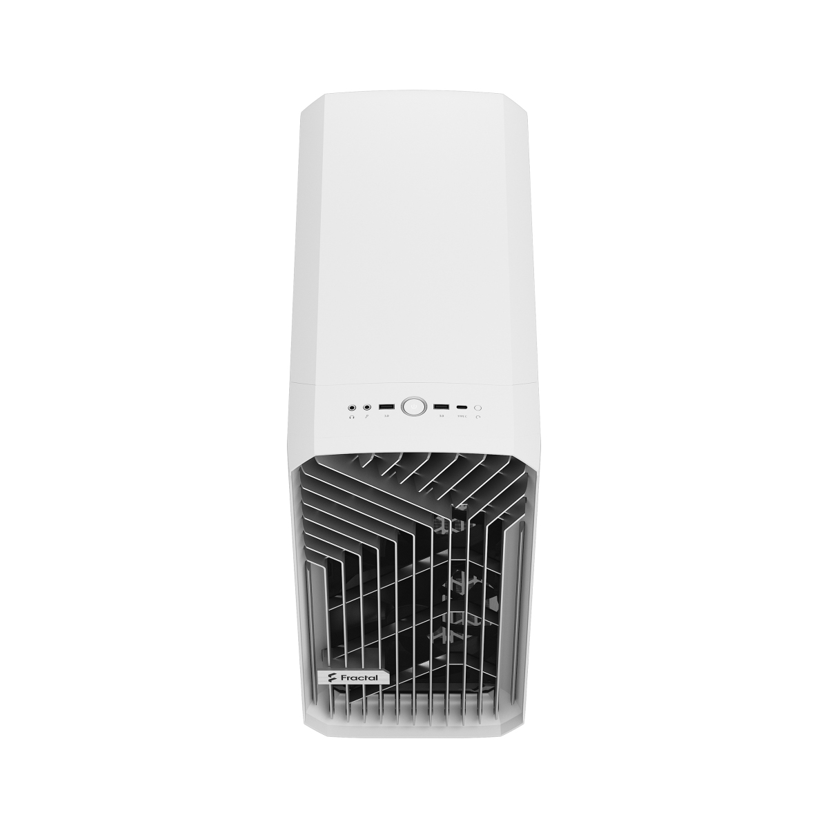 Obrázek Fractal Design Torrent Compact White TG Clear Tint/Midi Tower/Transpar./Bílá