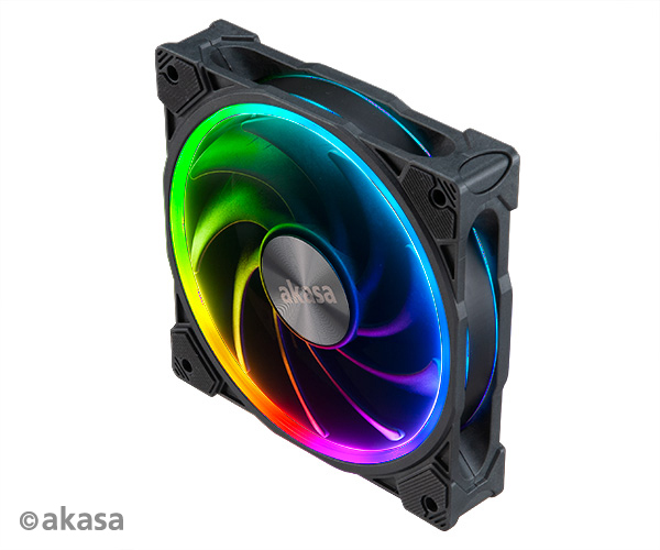 Obrázek přídavný ventilátor Akasa 14 cm SOHO AR14 ARGB