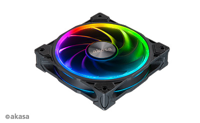 Obrázek přídavný ventilátor Akasa 14 cm SOHO AR14 ARGB