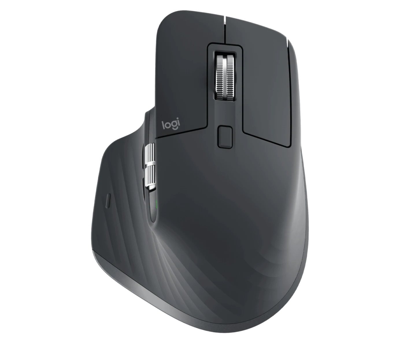 Logitech MX Master 3S/Kancelářská/Laserová/Pro praváky/8 000 DPI/USB+BT/Grafitová