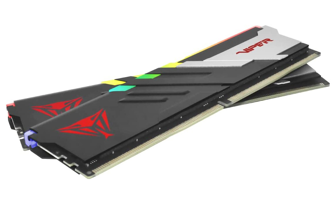 Obrázek Patriot Viper Venom/DDR5/32GB/6000MHz/CL36/2x16GB/RGB/Black/Silv