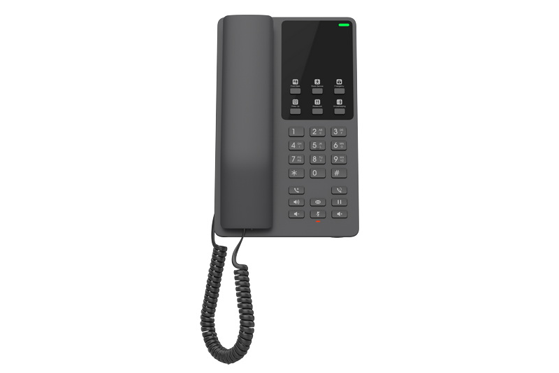 Obrázek Grandstream GHP621 SIP hotelový telefon černý