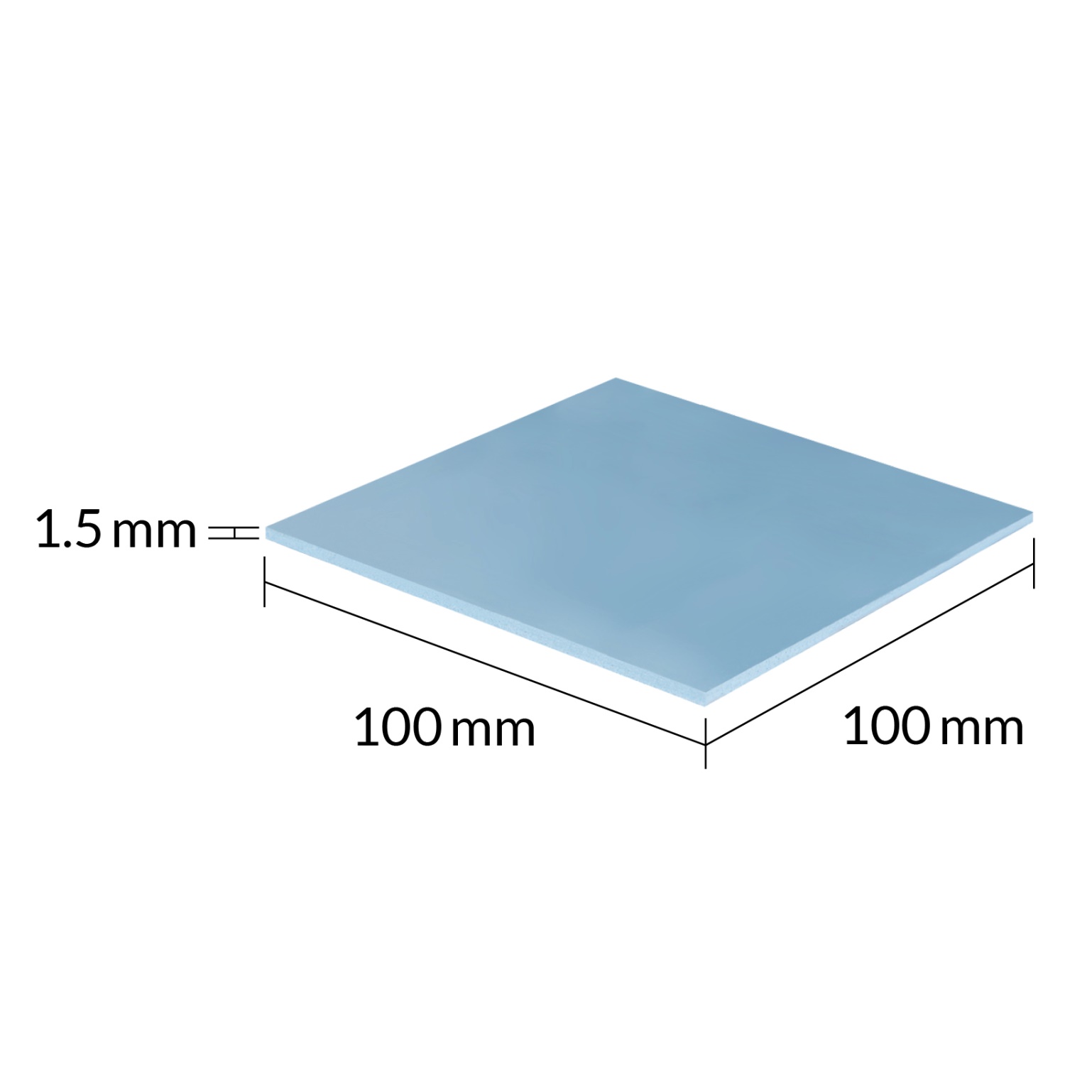 Obrázek ARCTIC Thermal pad TP-3 100x100mm, 1,5mm (Premium)