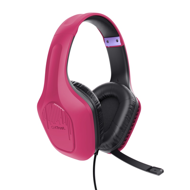 Obrázek Trust GXT 415P ZIROX/Stereo/Jack/Drát/Růžová