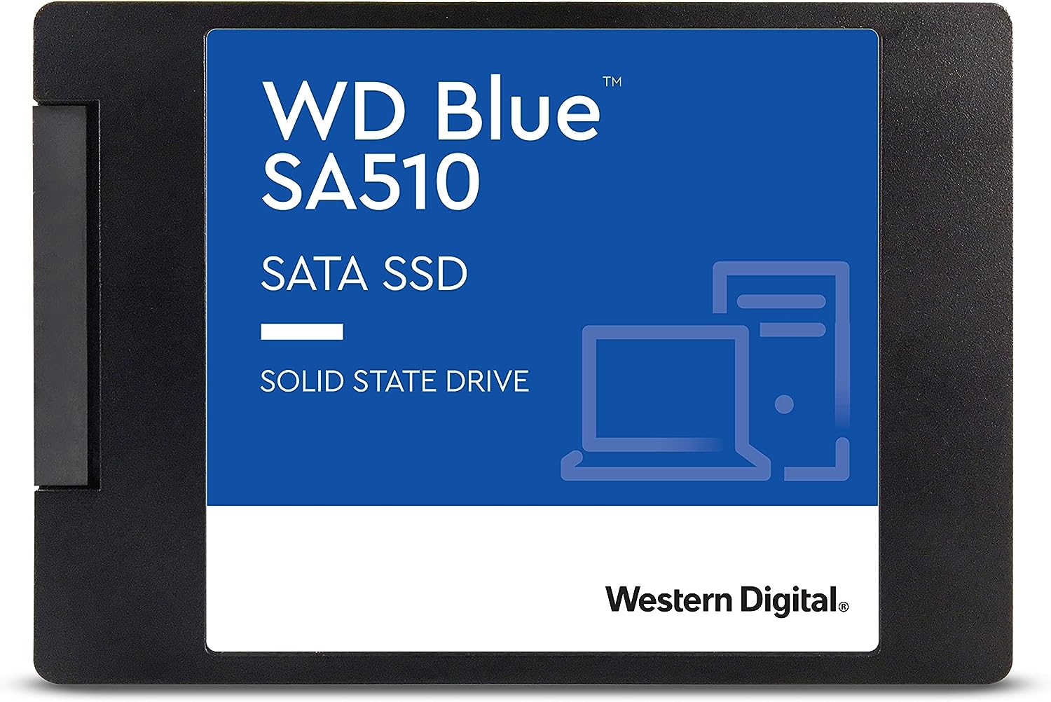 WD Blue SA510/2TB/SSD/2.5"/SATA/Černá/5R