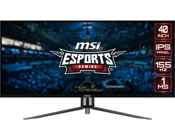 MSI MAG/MAG401QR/40"/IPS/3440x1440/155Hz/1ms/Black/3R