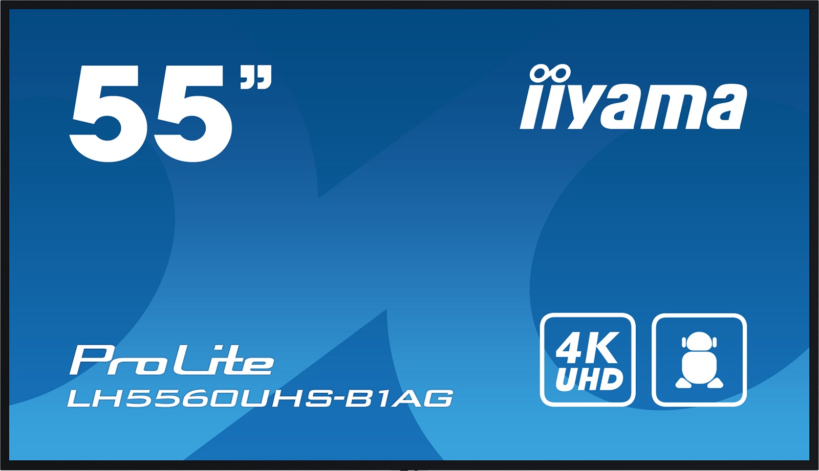 Obrázek 55" iiyama LH5560UHS-B1AG: VA,4K UHD,Andr.11,24/7