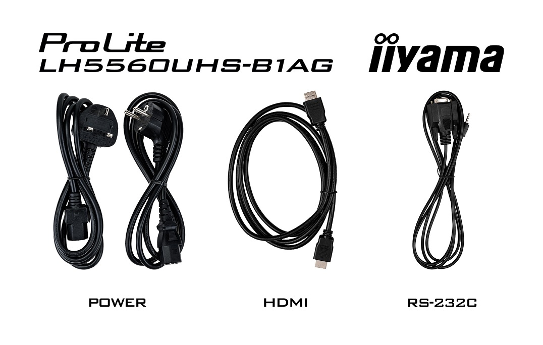 Obrázek 55" iiyama LH5560UHS-B1AG: VA,4K UHD,Andr.11,24/7