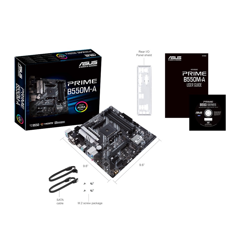 Obrázek ASUS PRIME B550M-A/AM4/mATX