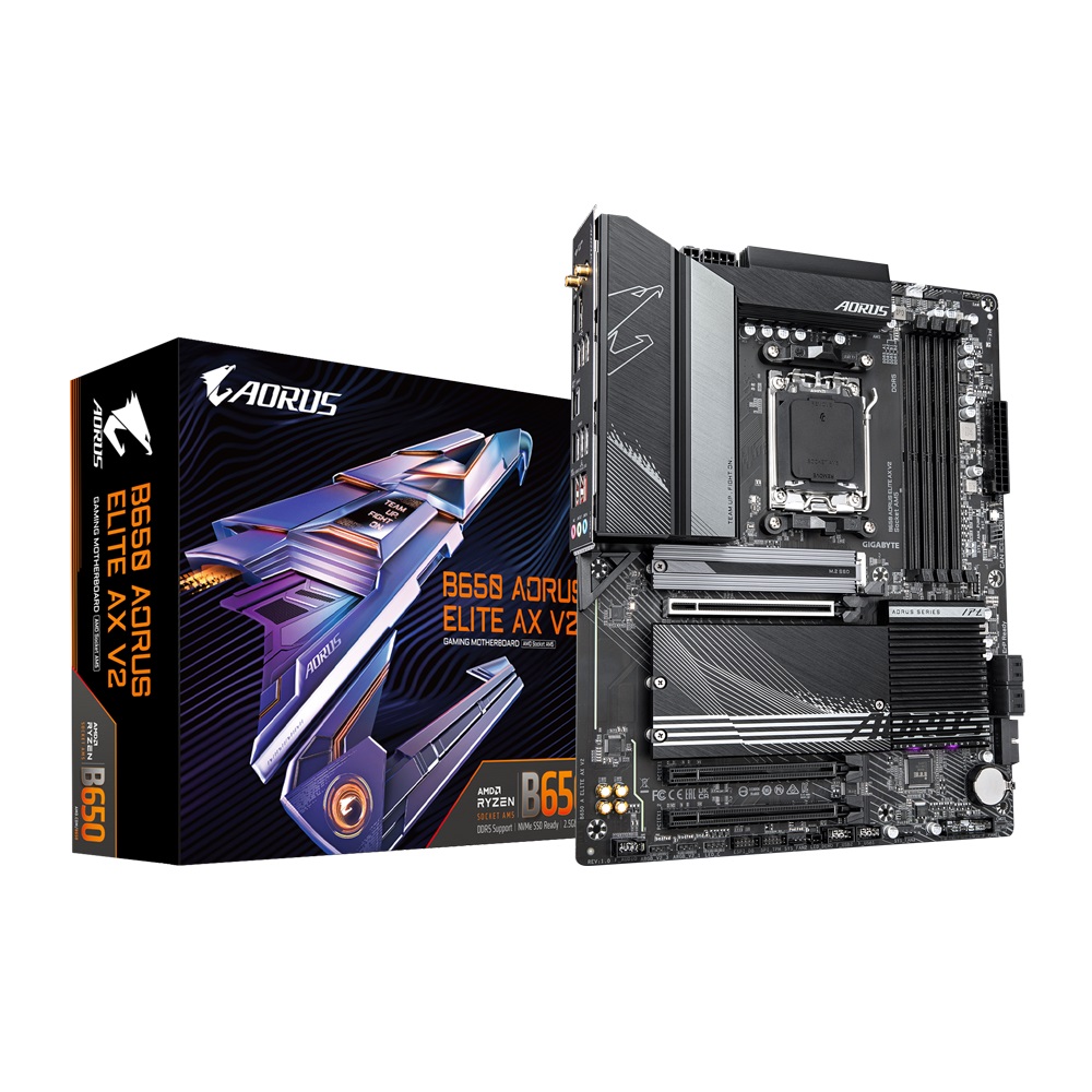 Obrázek GIGABYTE B650 AORUS ELITE AX V2/AM5/ATX