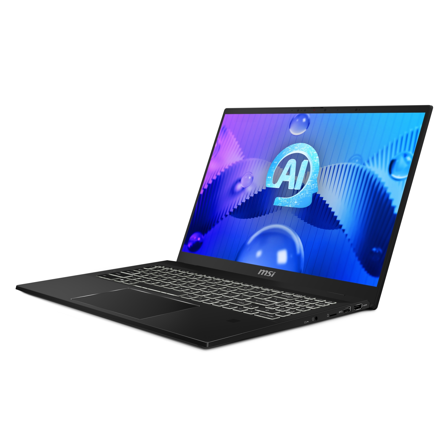Obrázek MSI Summit/E16 AI Studio A1VETG/U7-155H/16"/2560x1600/T/32GB/1TB SSD/RTX 4050/W11P/Black/2R
