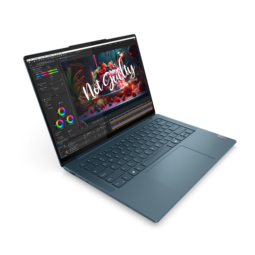 Zobrazit podrobnosti pro Lenovo Yoga Pro 7/14IMH9/U5-125H/14,5"/3072x1920/T/32GB/1TB SSD/Arc Xe/bez OS/Tidal Teal/3R Lenovo Yoga Pro 7/14IMH9/U5-125H/14,5
