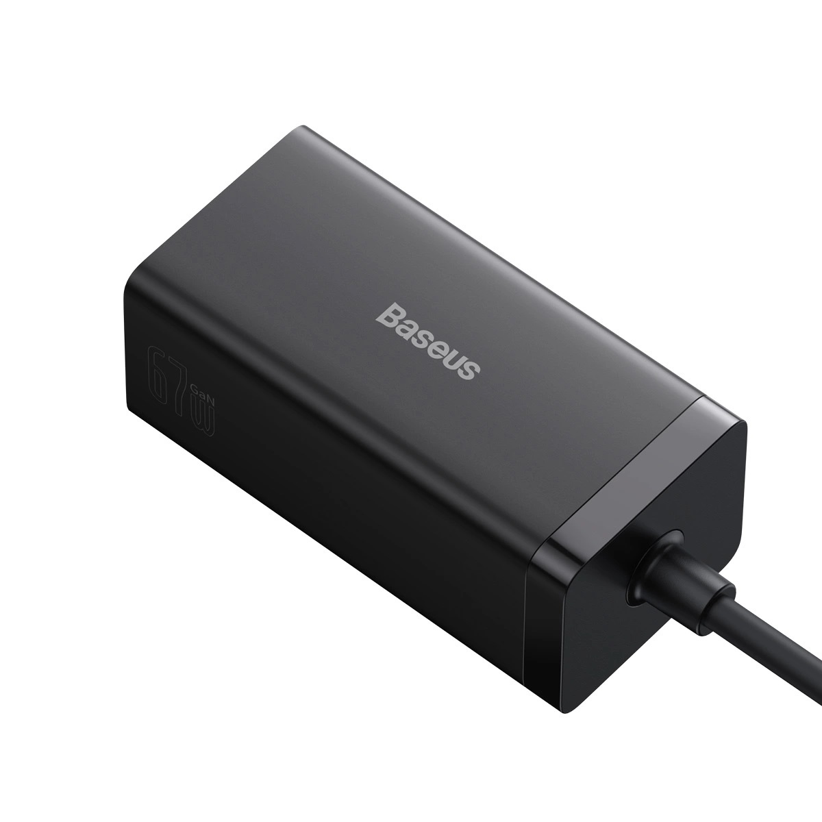 Obrázek Baseus Nabíječka do sítě GaN5 Pro 2x USB-C/USB-A/HDMI 67W kabel 1.5m/USB-C kabel 1m černá