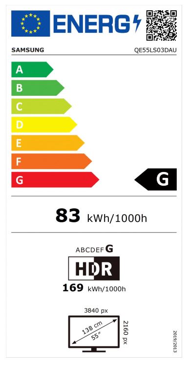 Obrázek Samsung/The Frame QE55LS03D/55"/4K UHD/Black
