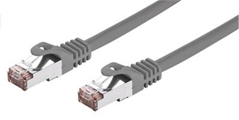 Obrázek Kabel C-TECH patchcord Cat6, FTP, šedý, 15m