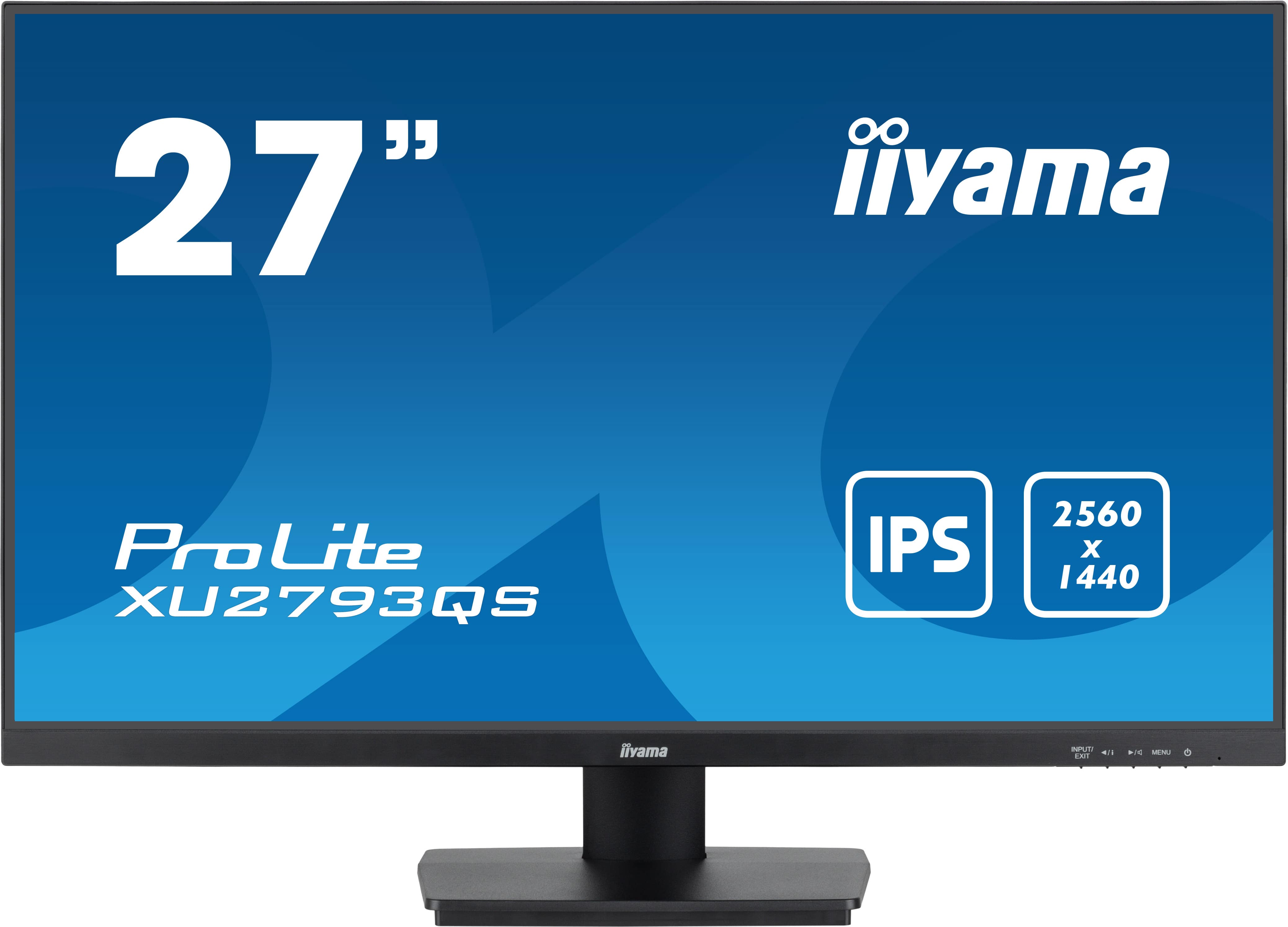 Obrázek iiyama ProLite/XU2793QS-B6/27"/IPS/QHD/100Hz/1ms/Black/3R