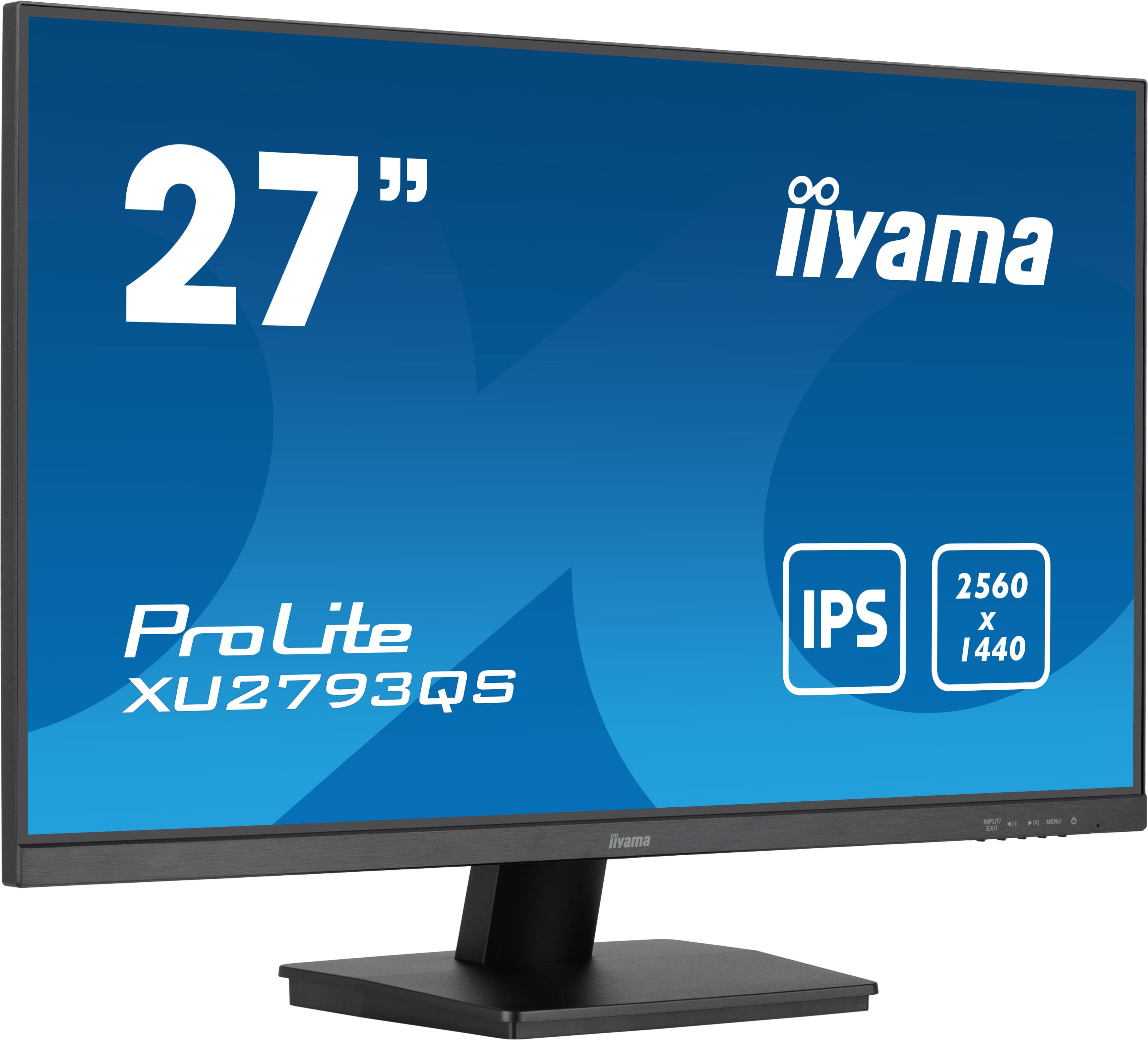 Obrázek iiyama ProLite/XU2793QS-B6/27"/IPS/QHD/100Hz/1ms/Black/3R
