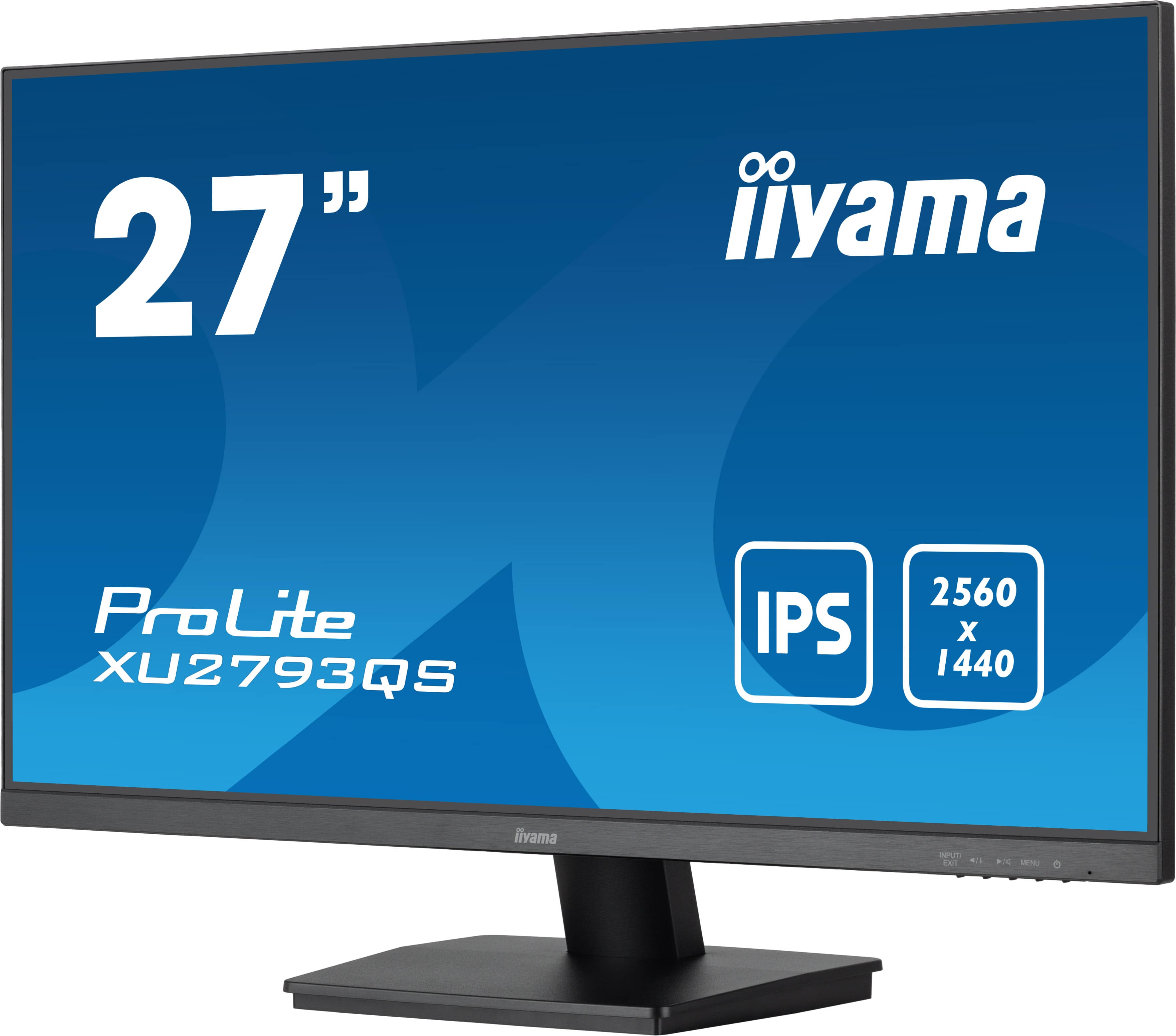 Obrázek iiyama ProLite/XU2793QS-B6/27"/IPS/QHD/100Hz/1ms/Black/3R