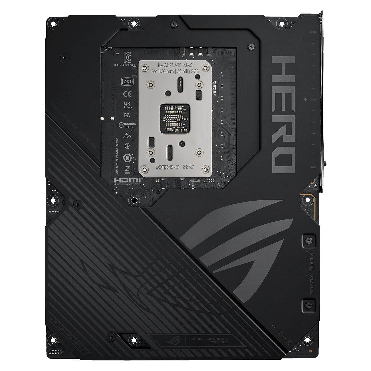 Obrázek ASUS ROG CROSSHAIR X870E HERO/AM5/ATX