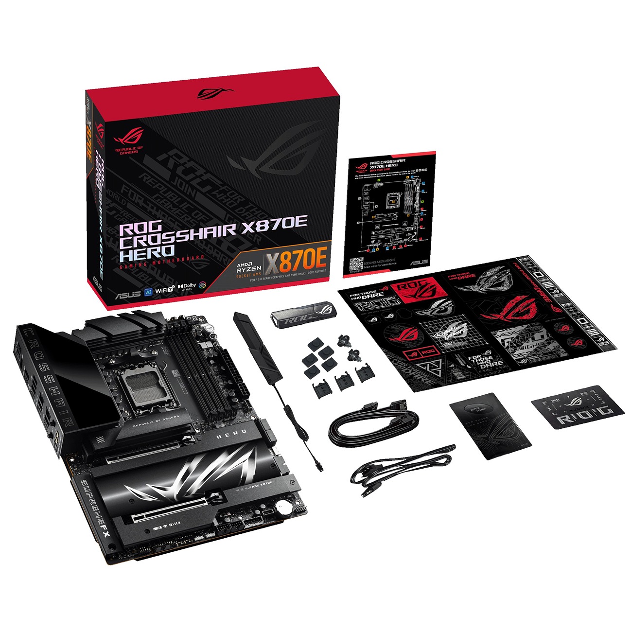 Obrázek ASUS ROG CROSSHAIR X870E HERO/AM5/ATX