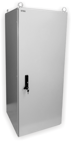 Zobrazit podrobnosti pro 19" venkovní rozvaděč IP55 30U/600mm plech.dveře, 3-bod.zámek 19