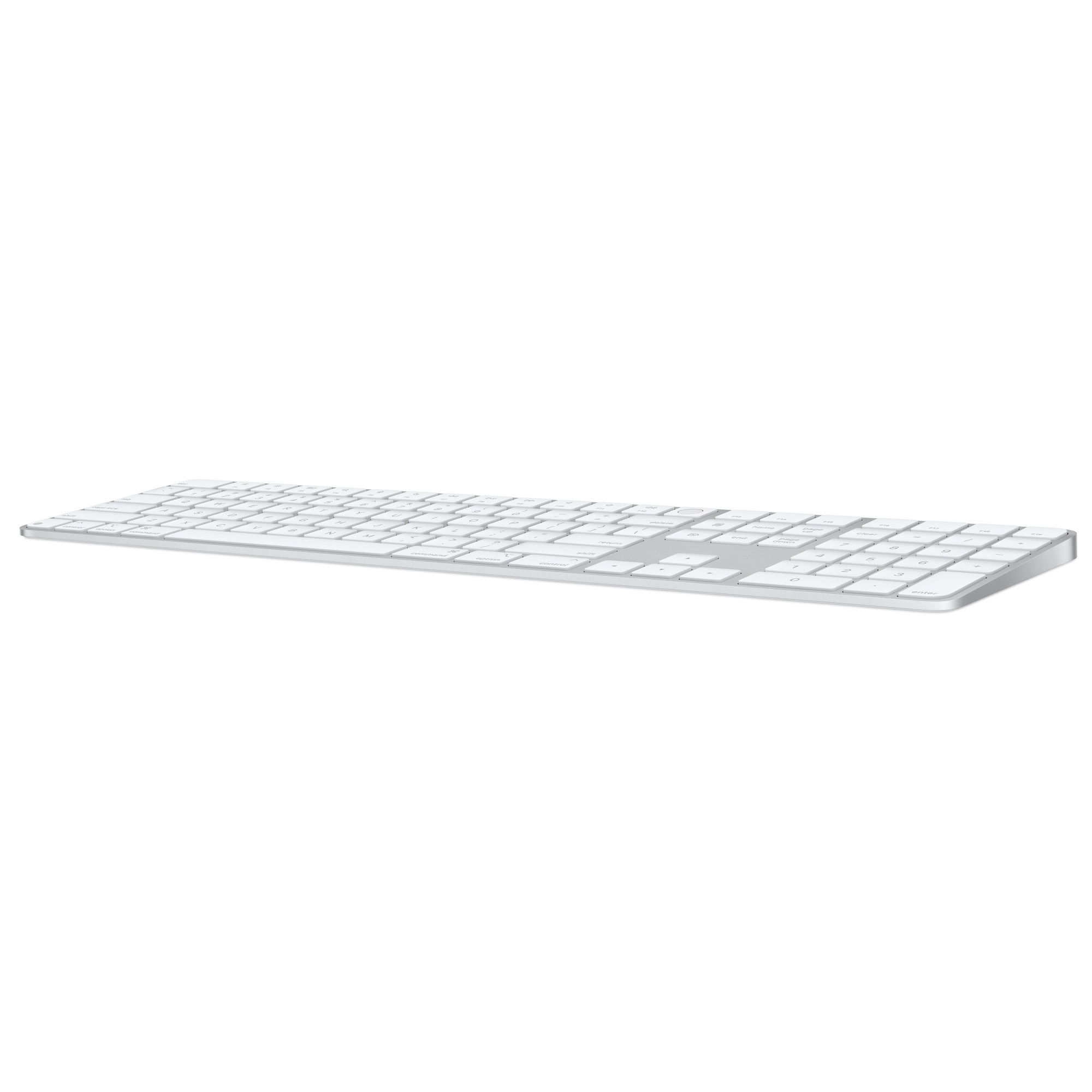 Obrázek Apple Magic Keyboard Numeric Touch ID/Bezdrátová Bluetooth/SK layout/Bílá