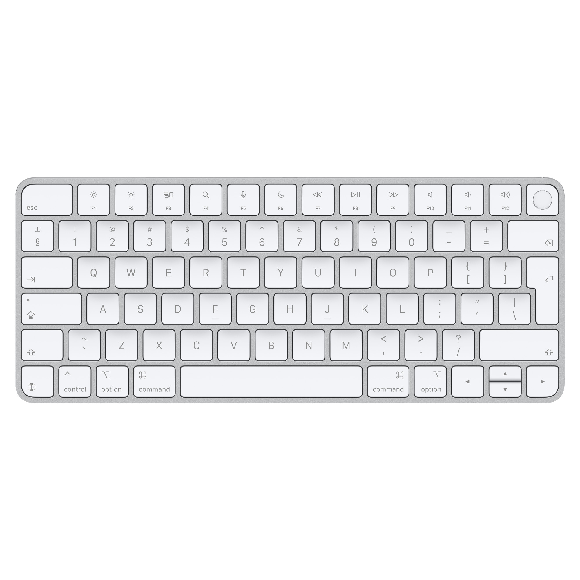 Obrázek Apple Magic Keyboard Touch ID/Bezdrátová Bluetooth/IE layout/Bílá