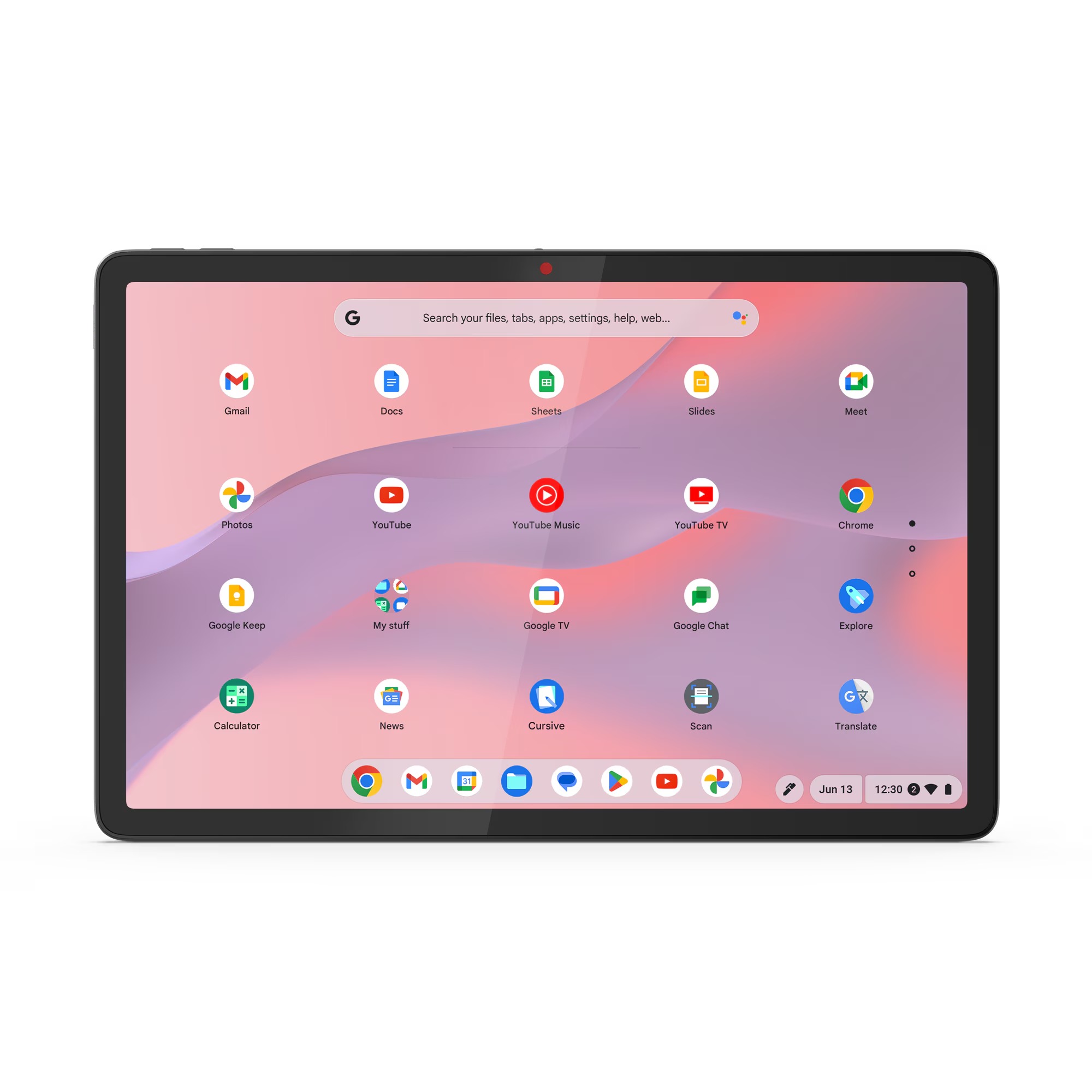 Obrázek Lenovo Chromebook Duet/11M889/Kompanio 838/10,95"/WUXGA/T/8GB/128GB eMMC/Mali G57/Chrome/Gray/2R