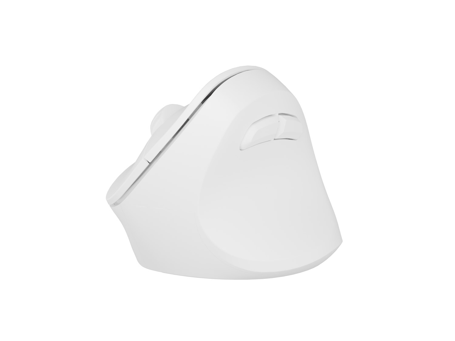 Obrázek Bezdrátová myš Natec CRAKE 2/Kancelářská/Optická/2 400 DPI/USB+BT/Bílá/Vertikální/Optická/Pro pravák