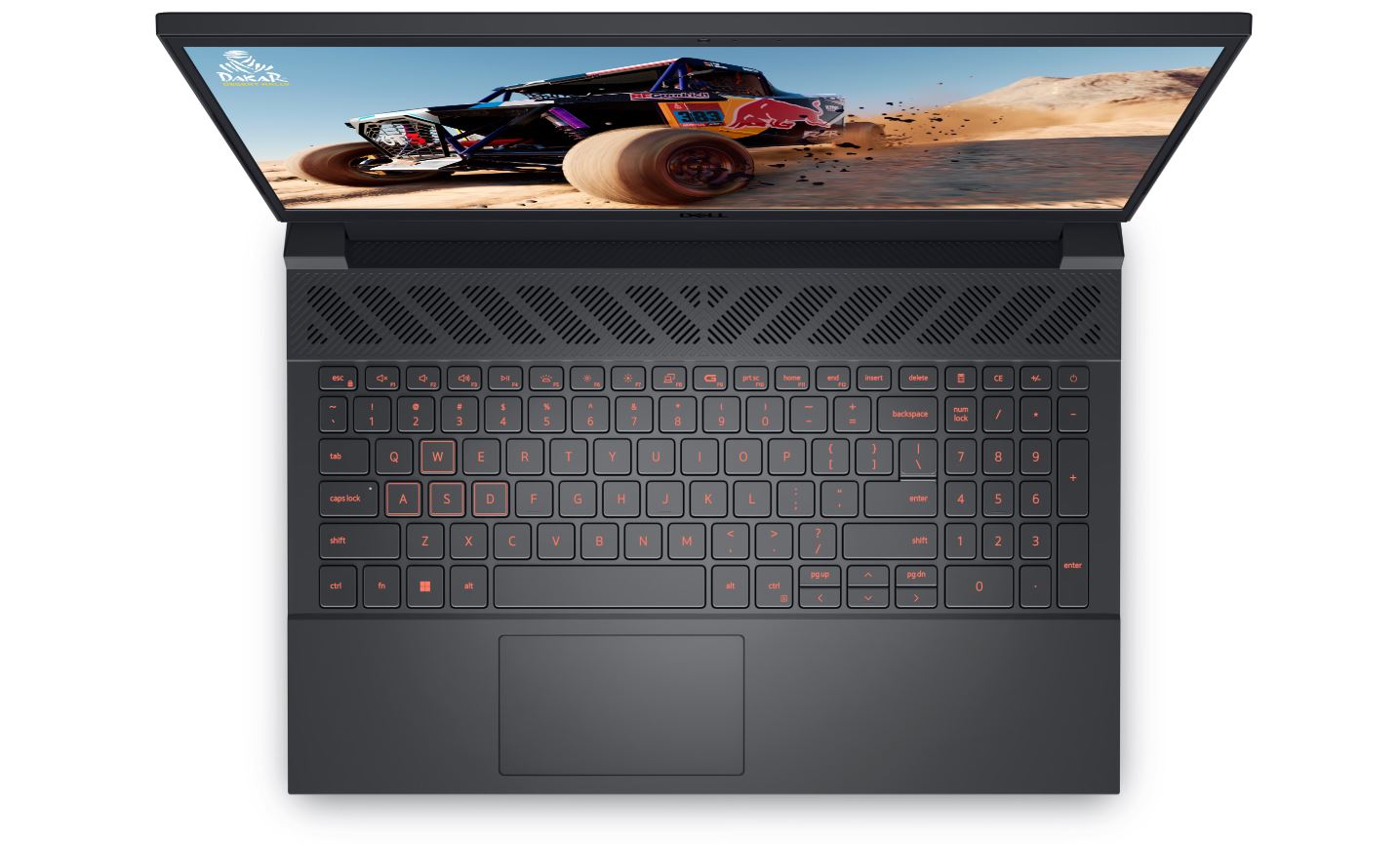 Obrázek Dell G15/5530/i5-13450HX/15,6"/FHD/16GB/512GB SSD/RTX 4050/W11H/Gray/2R