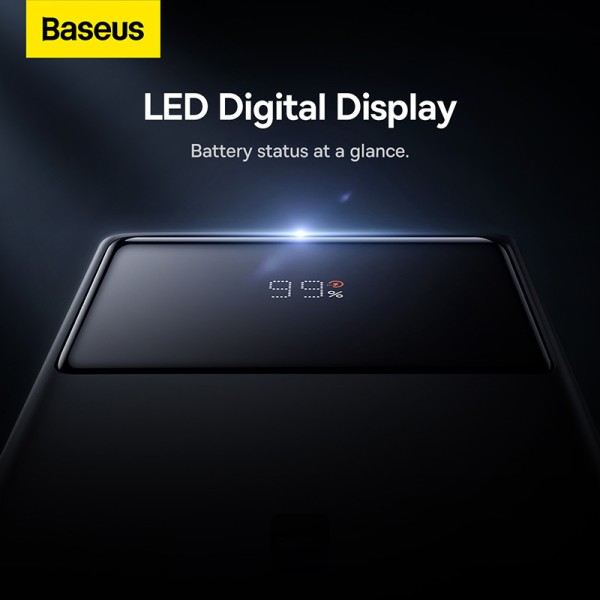 Obrázek Baseus power banka Star-Lord 30000 mAh 22,5W USB/USB-C černá